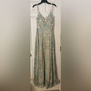 Brand: speechless Size: 9 Color: Teal and nude